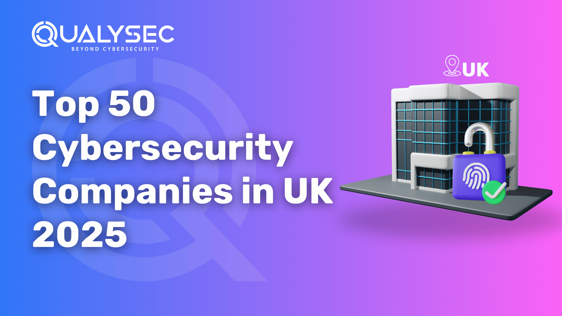 Top 50 Cybersecurity Companies In UK 2025- Updated