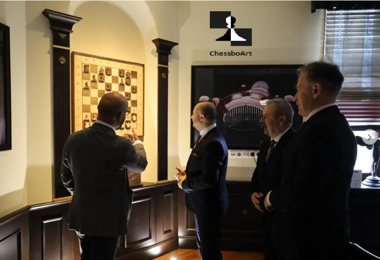 Functional Art: The Handmade Chess Board That Plays and Impresses
