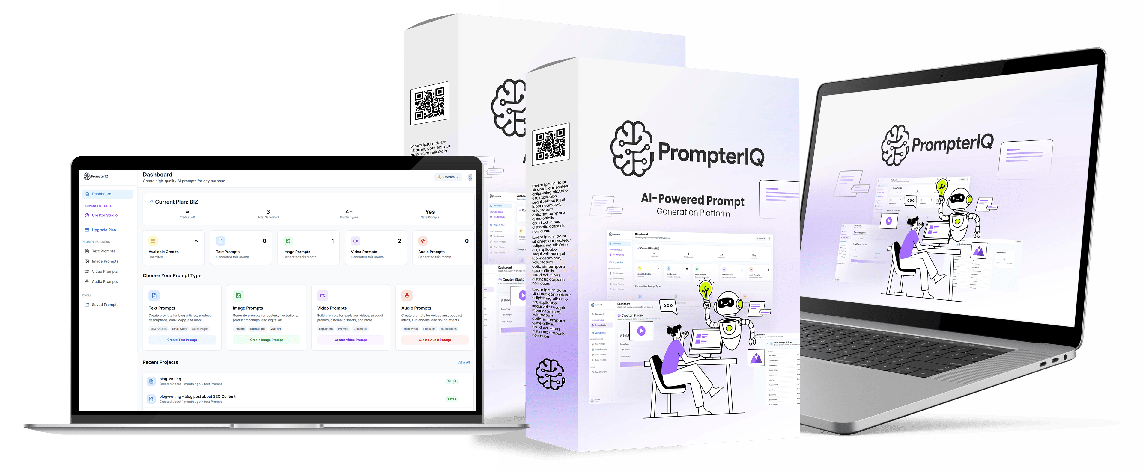 PrompterIQ – AI Powered Prompt Creator