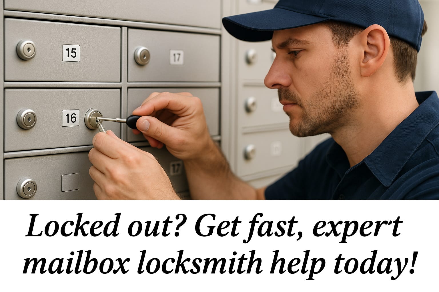 How Do Mailbox Locksmith Handle Jammed Mailbox Locks
