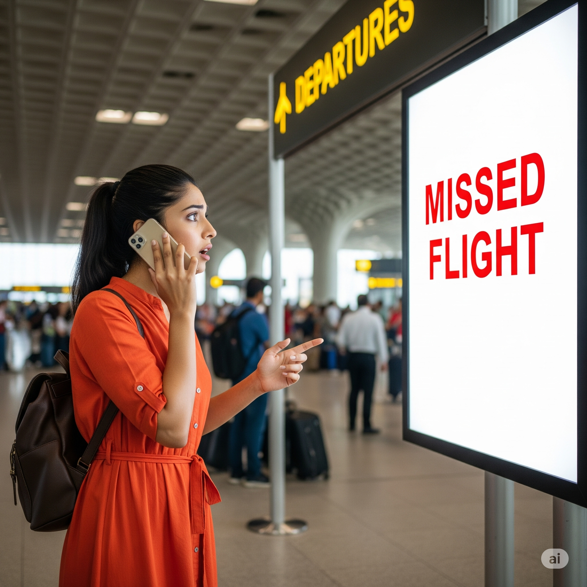 Missed Flight Because the Call Didn’t Connect: A Traveler’s Story