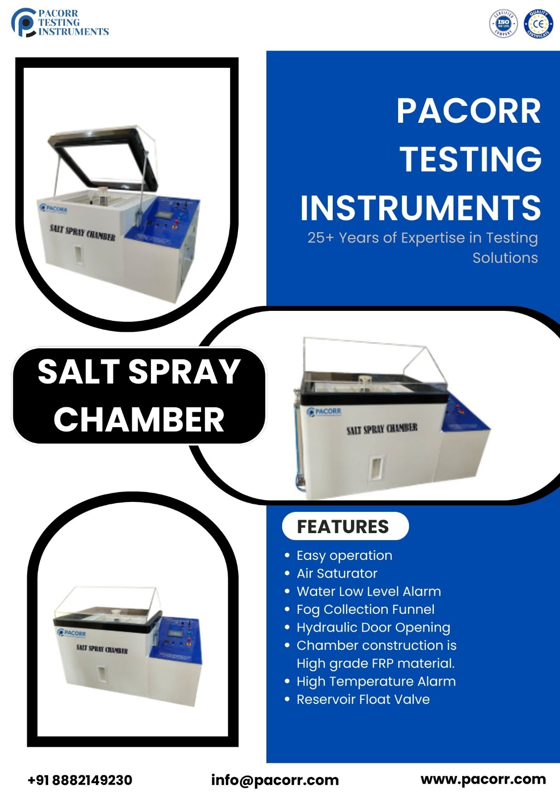 Salt Spray Chamber – The Ultimate Solution for Corrosion Testing