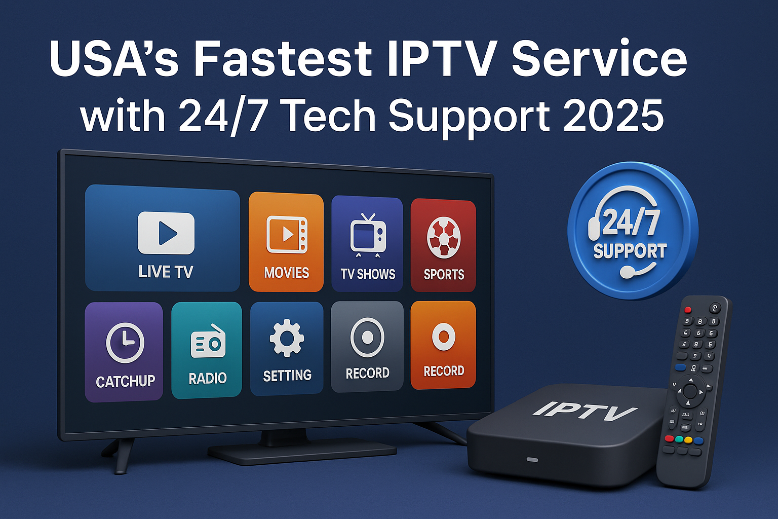 Try the Best USA IPTV + Free VPN for 24 Hours – Total Streaming Freedom