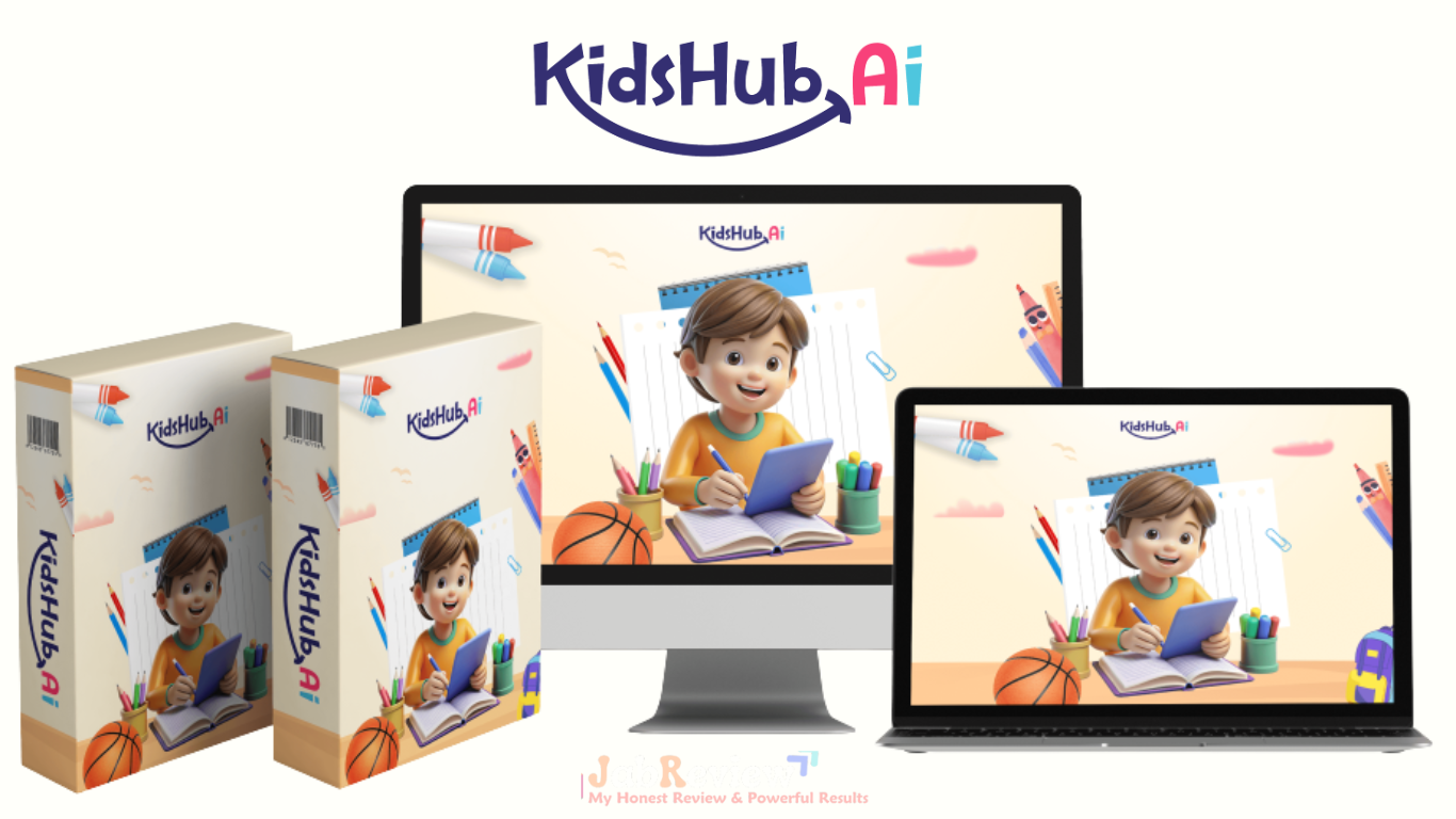 KidsHub AI Review – Start Selling AI-Generated Kids Content on Amazon KDP, Etsy, eBay & More