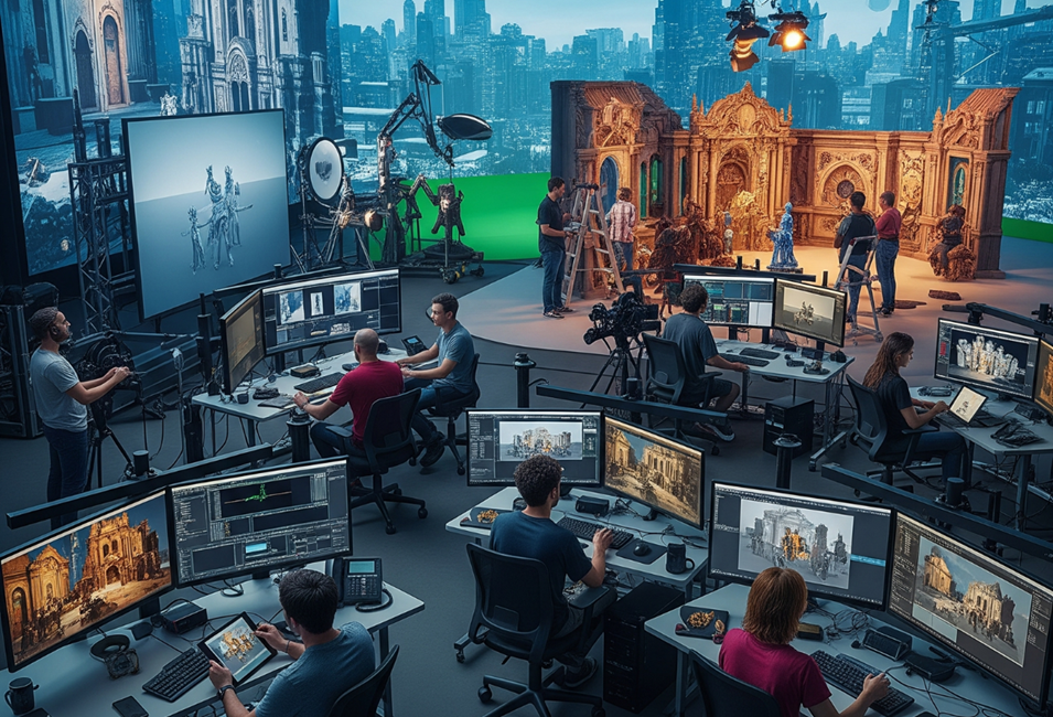 How Can AI and VFX Studio Artists Work Together to Create Your Imagination?