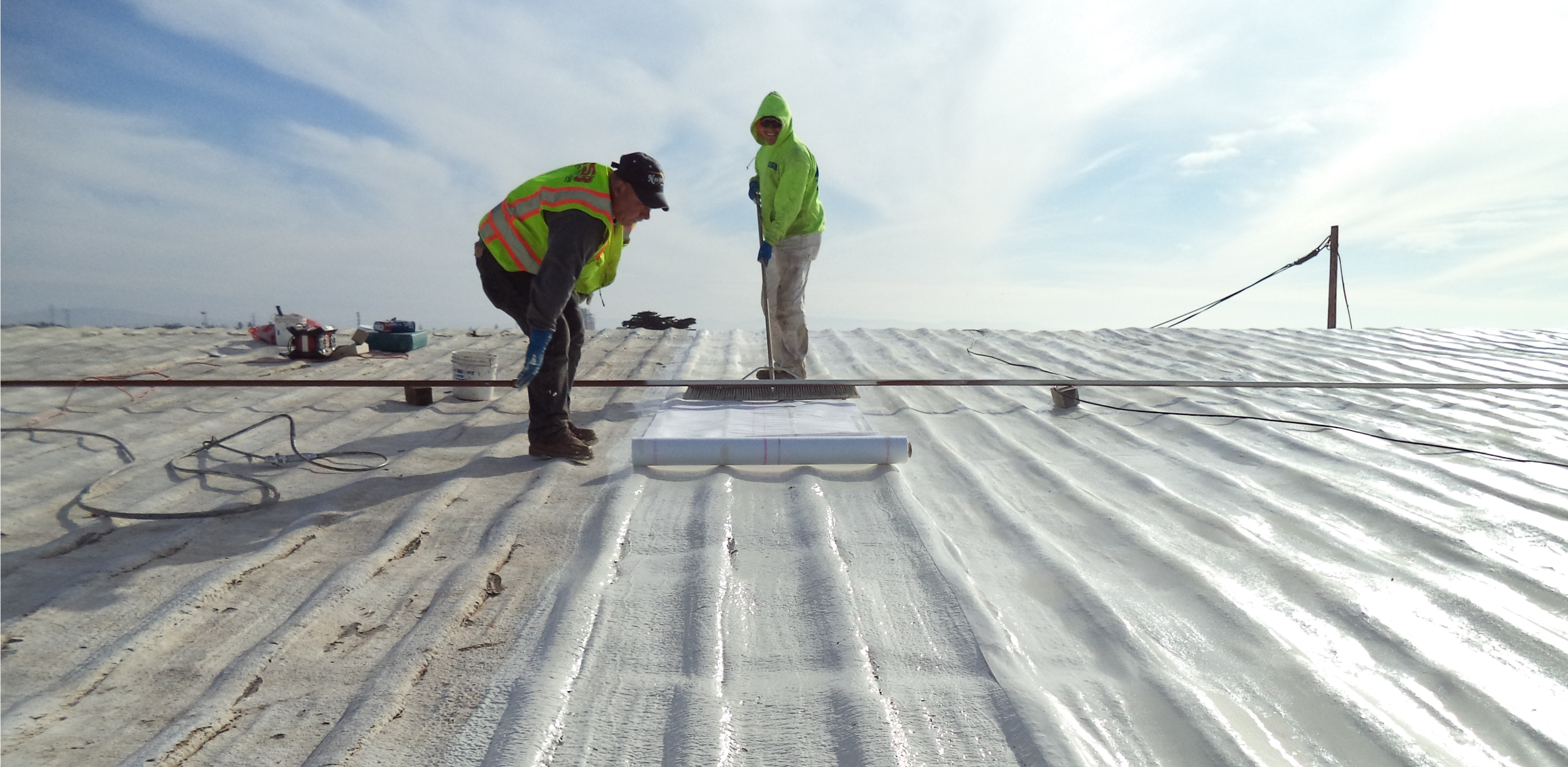What Weather Is Best for Applying Roof Coating Work