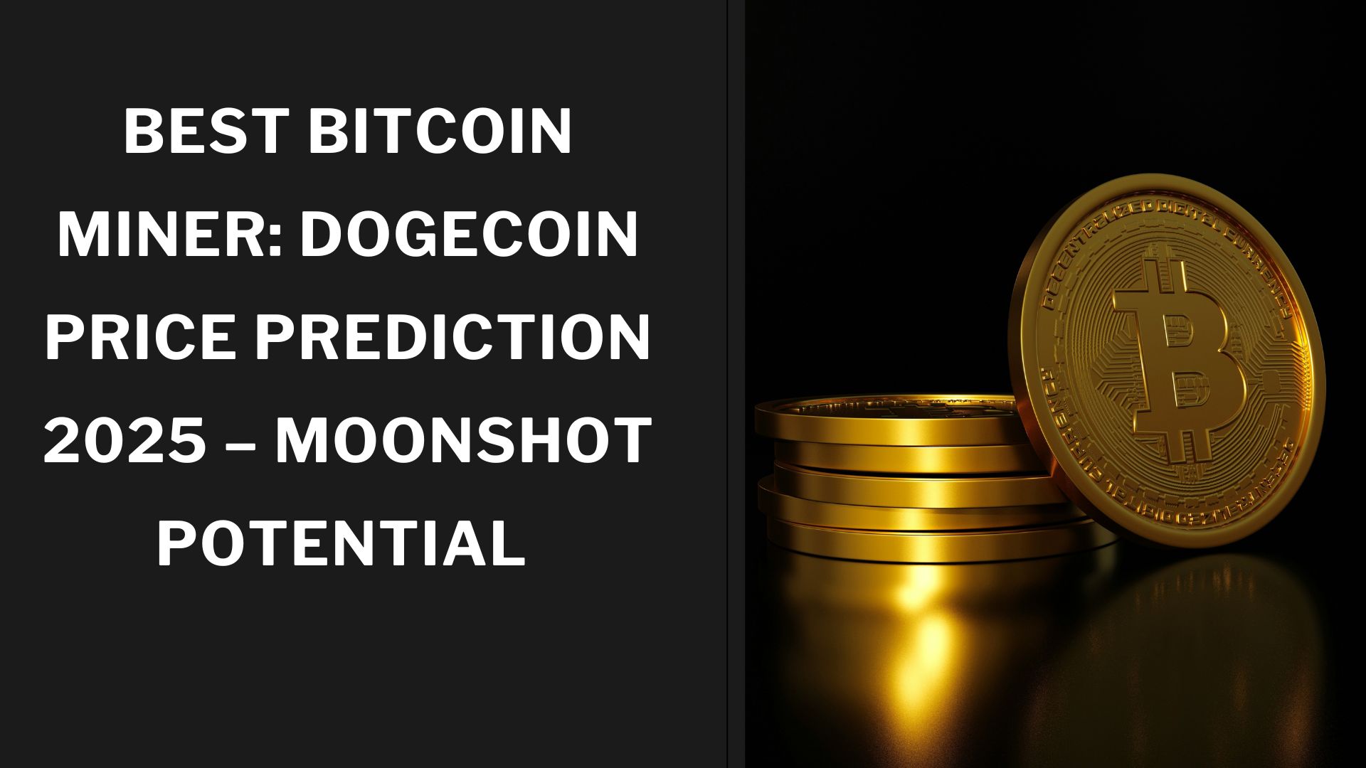 Best Bitcoin Miner: Dogecoin Price Prediction 2025 – Moonshot Potential