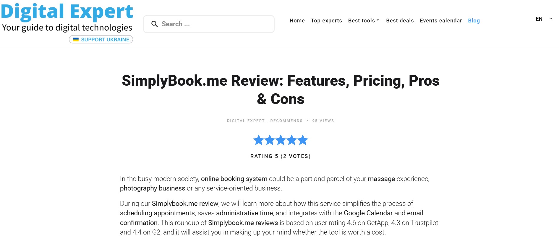 SimplyBook.me Reviews: The Comprehensive Guide for Businesses in 2025