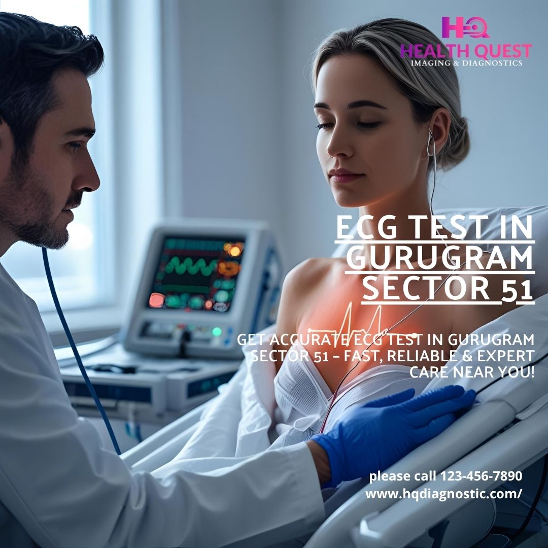 ECG Test in Gurugram Sector 51 | hqdiagnostic