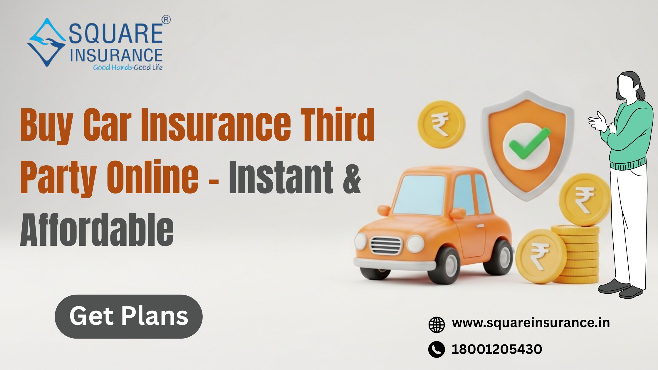 Buy Car Insurance Third Party Online – Instant & Affordable