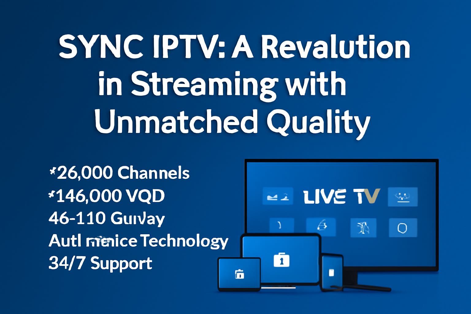 SYNC IPTV: A Revolution in Streaming with Unmatched Quality