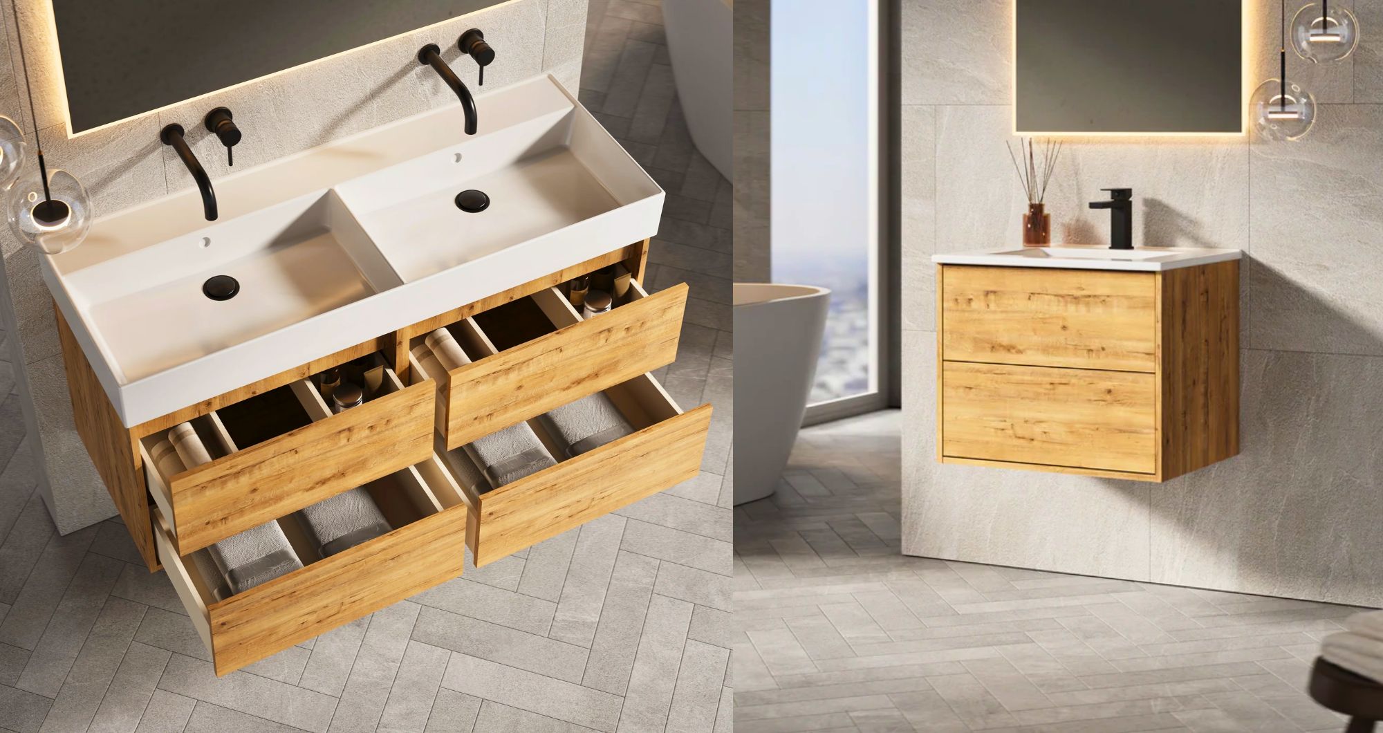 The Timeless Appeal of an Oak Bathroom Wall Cabinet: Style Meets Practicality