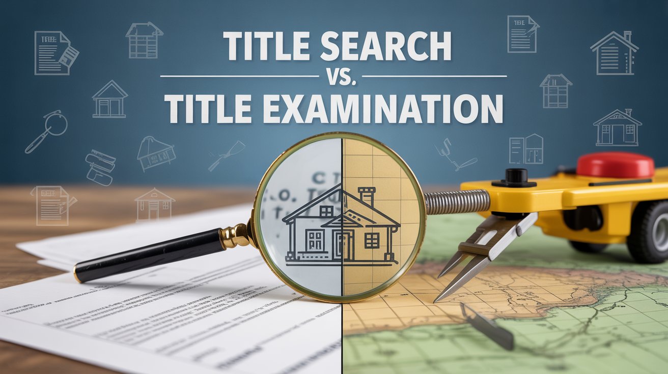 Title Search vs. Title Examination: What Every Homebuyer Should Know Before Closing?