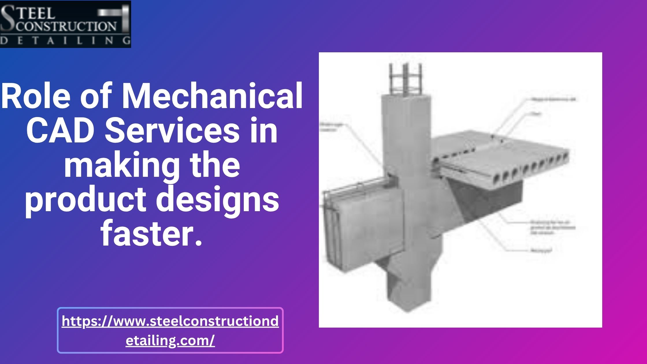 Role of Mechanical CAD Detailing Services in making the product designs faster.