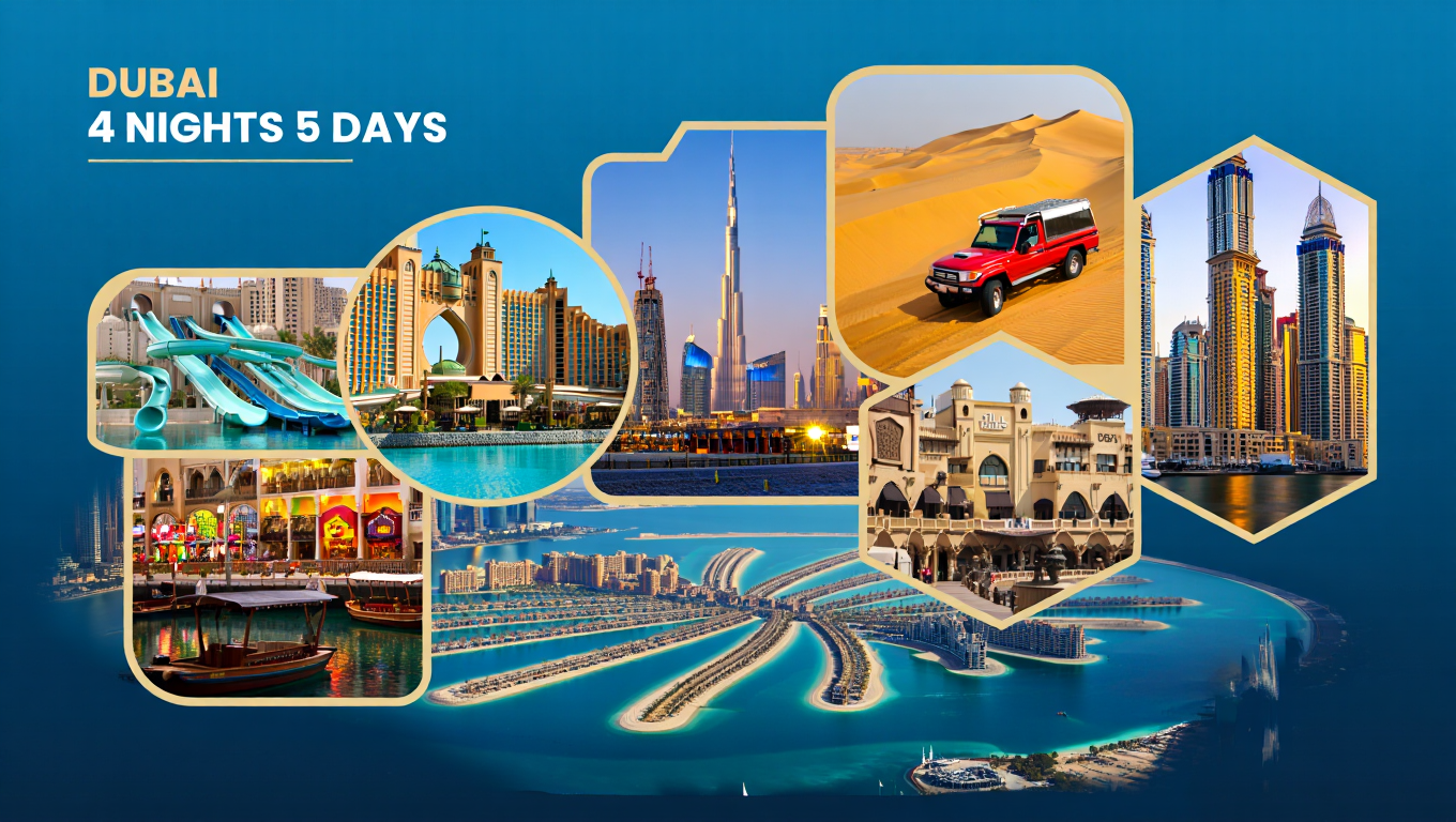 Dubai 4 Nights 5 Days Itinerary: Your Complete Guide