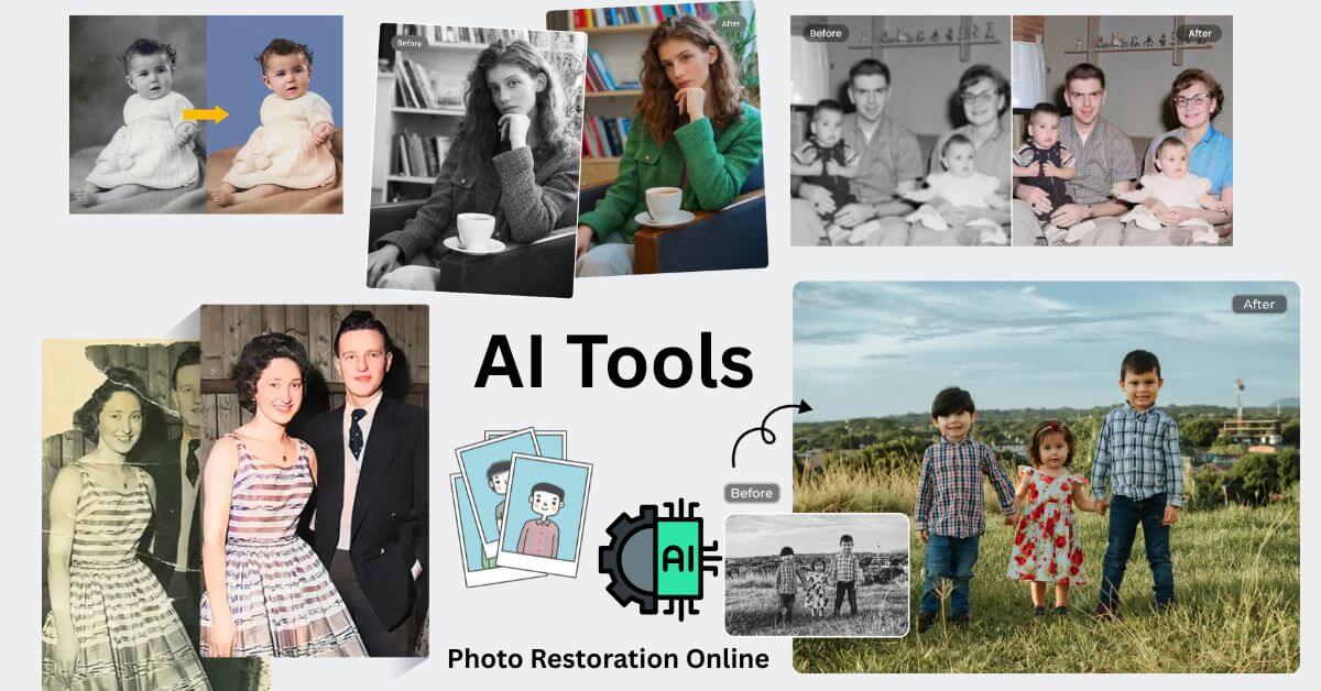 9 Best AI Old Photo Restoration Online Free Tools