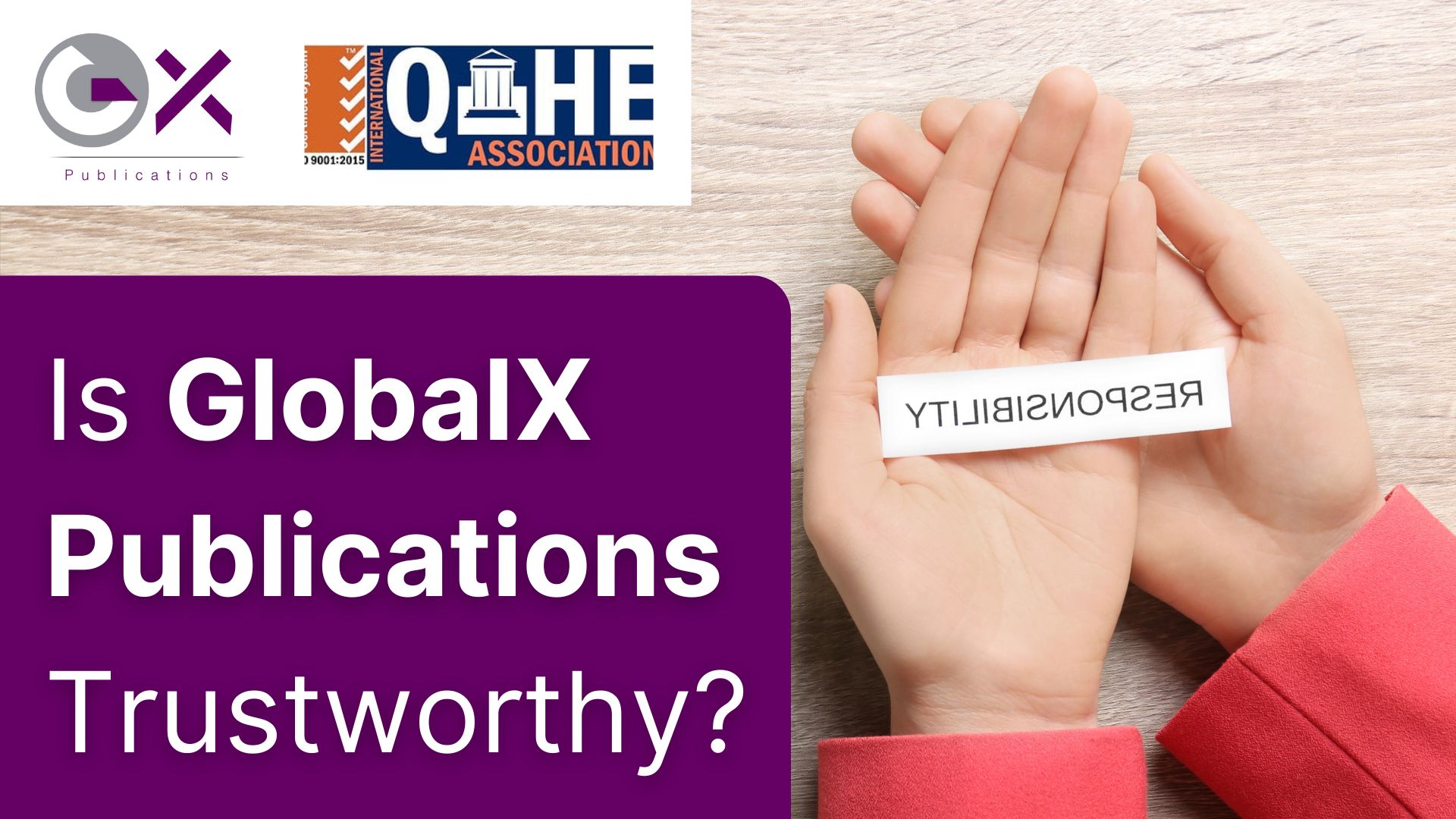 Is GlobalX Publications Trustworthy?