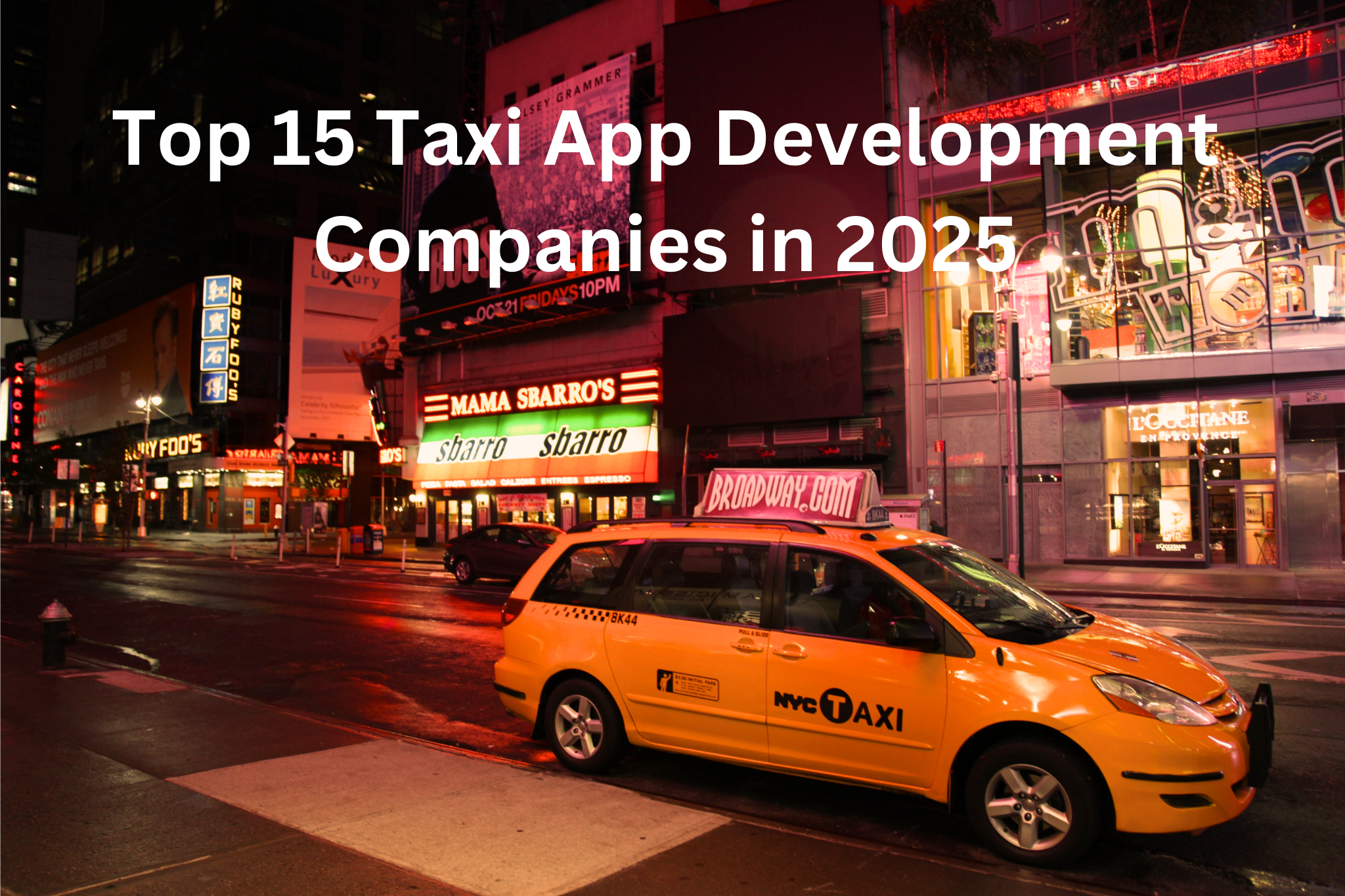 Top 15 Taxi App Development Companies in 2025