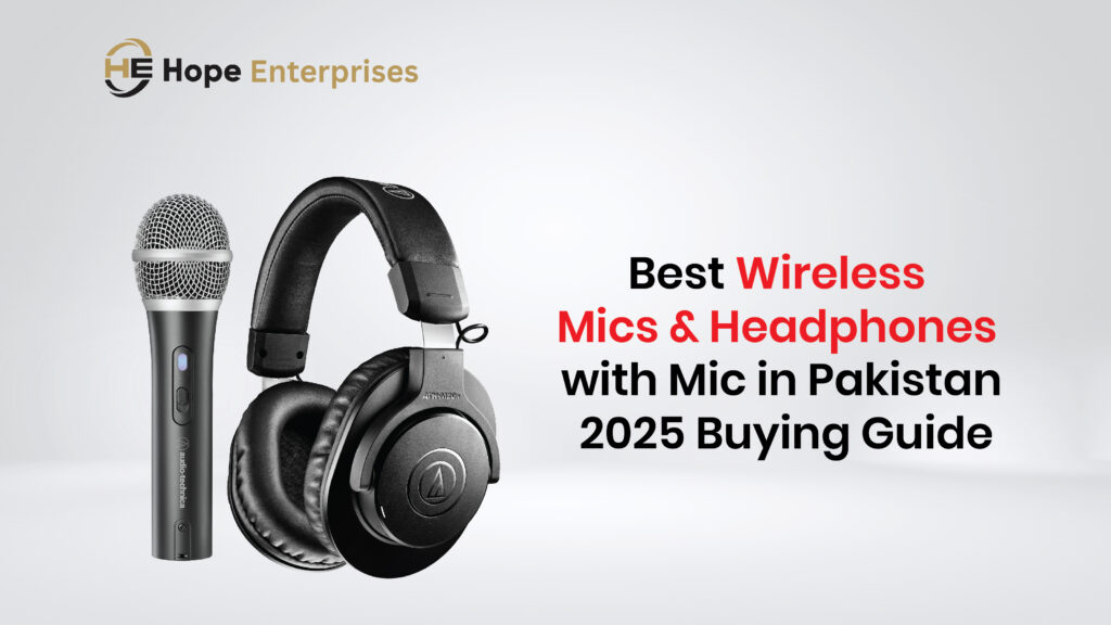 Best Wireless Mics & Headphones with Mic in Pakistan – 2025 Buying Guide In today’s content-driven w