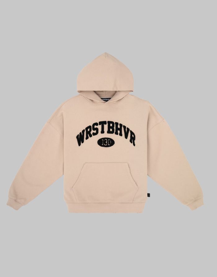 JESSE V2 Hoodie Oxford Tan in Black – A Timeless Streetwear Classic Meets Modern Luxury