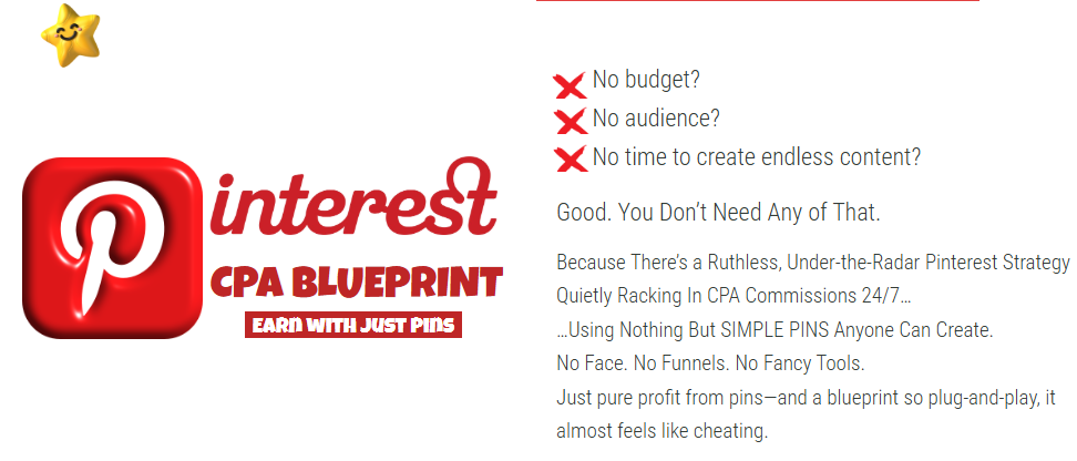 Pinterest CPA Blueprint: Earn with Just Pins – Honest Review