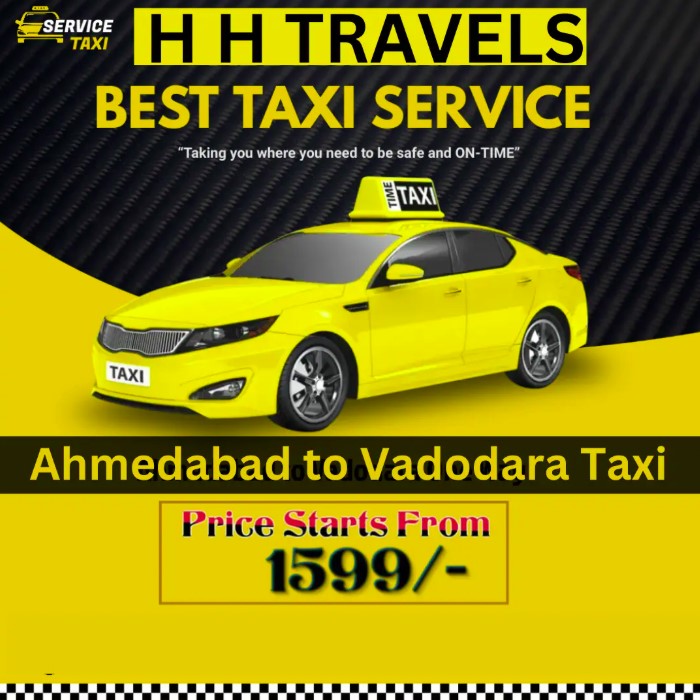Ahmedabad to Vadodara Taxi