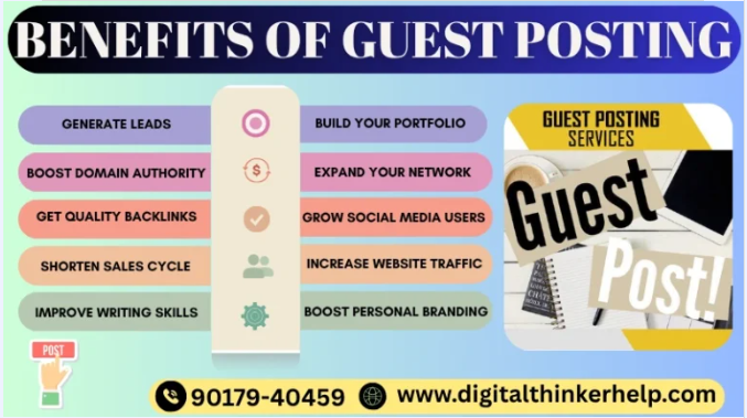Top Benefits of Guest Blogging for SEO & Brand Exposure