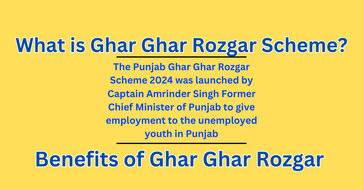 Punjab Ghar Ghar Rozgar: Employment for All