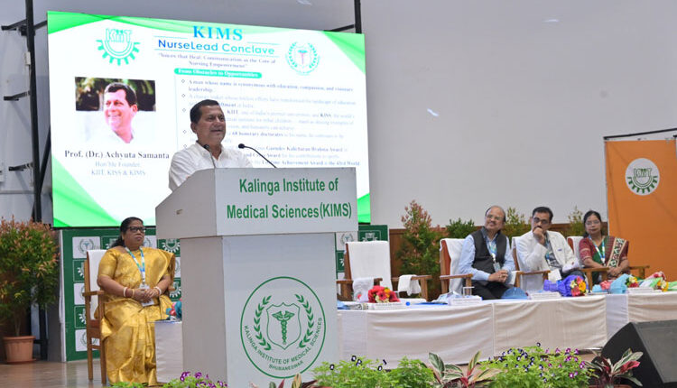 KIMS Nursing Fraternity Hosts a Event in Nursing Education and Leadership—”NurseLead Conclave 2025″