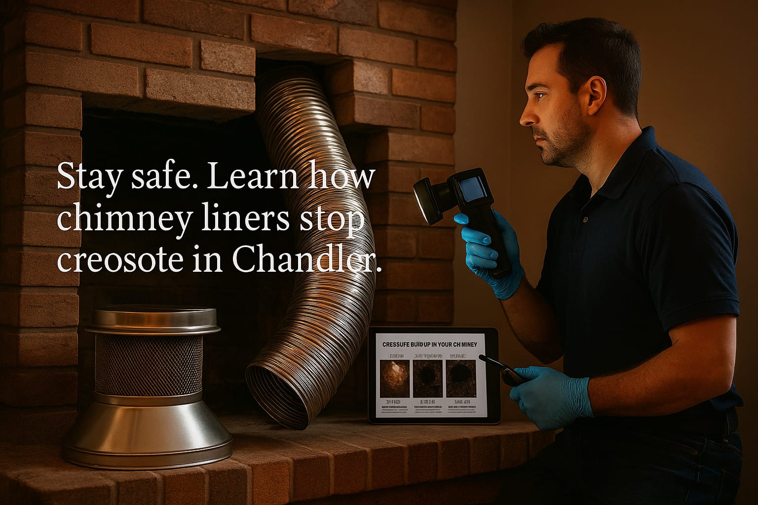 How Does a Chimney Liner Prevent Creosote Buildup in Chandler