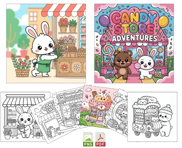 Cozy Coloring Park Review: A Practical PLR Coloring Pack for Etsy, KDP, and Digital Creators