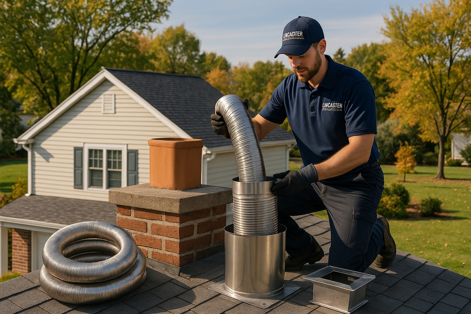 Which Chimney Liner material is most cost-effective in Lancaster?