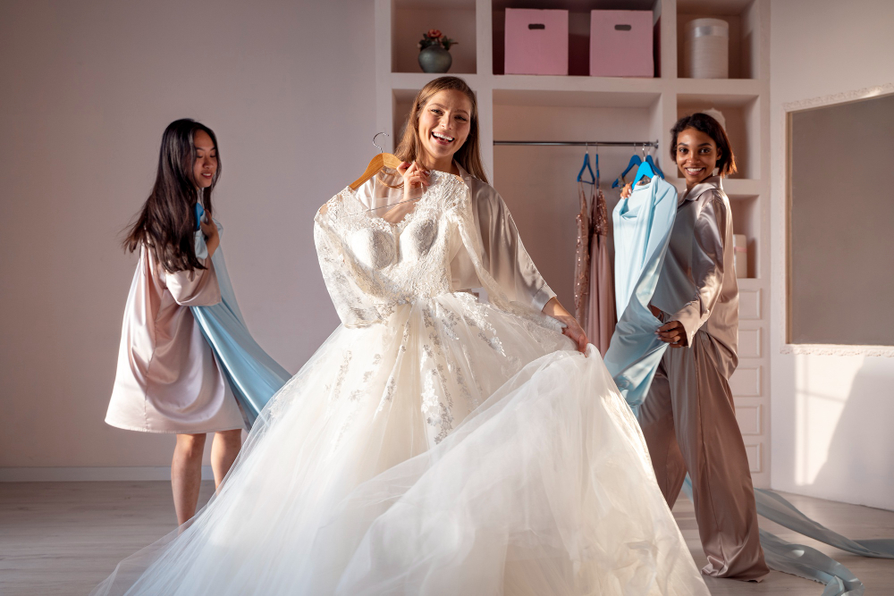 The Evolution of Wedding Dress Styles: From Modest Gowns to Bold Florals