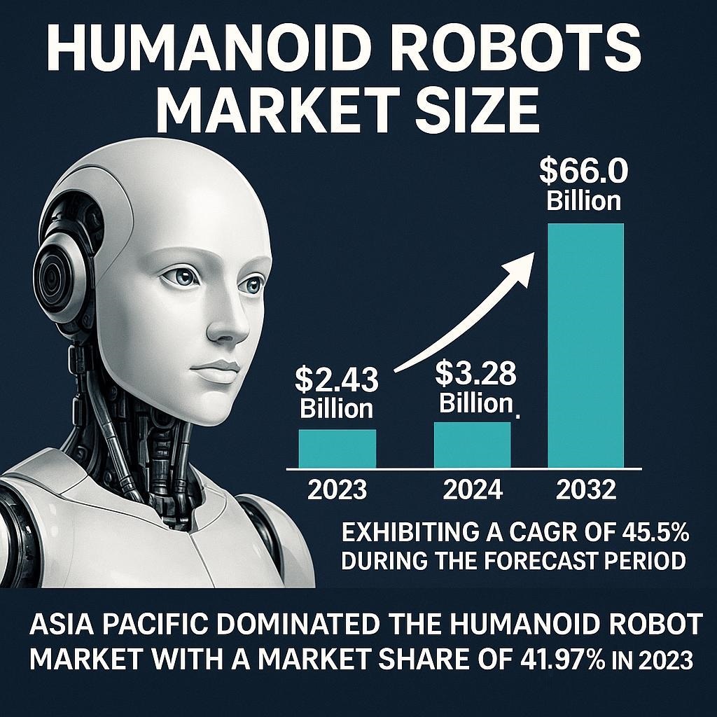 How Big Will the Humanoid Robots Market Become by 2032?