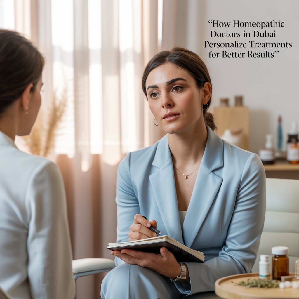 How Homeopathic Doctors in Dubai Personalize Treatments for Better Results