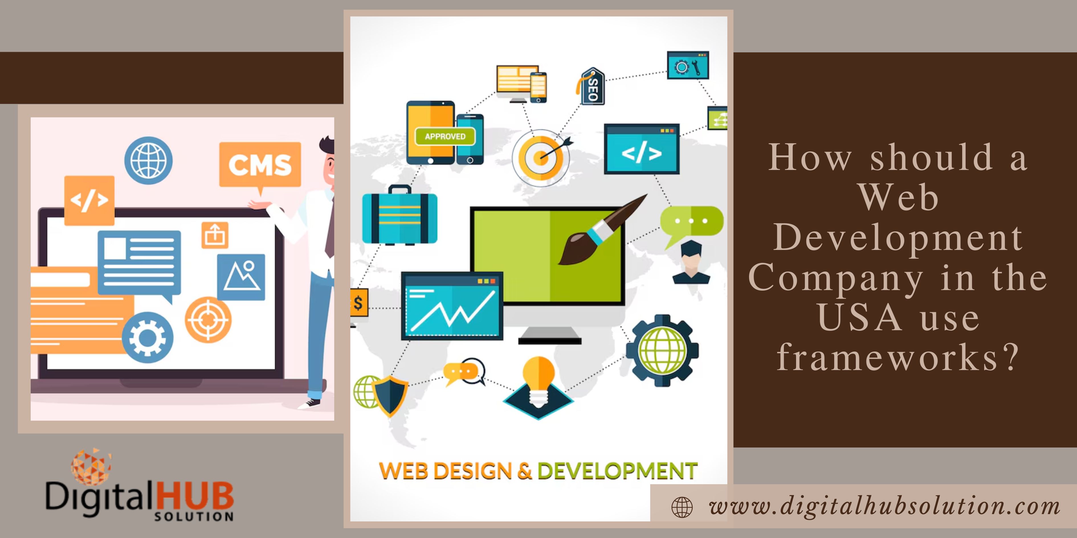 How should a Web Development Company in the USA Use Frameworks?