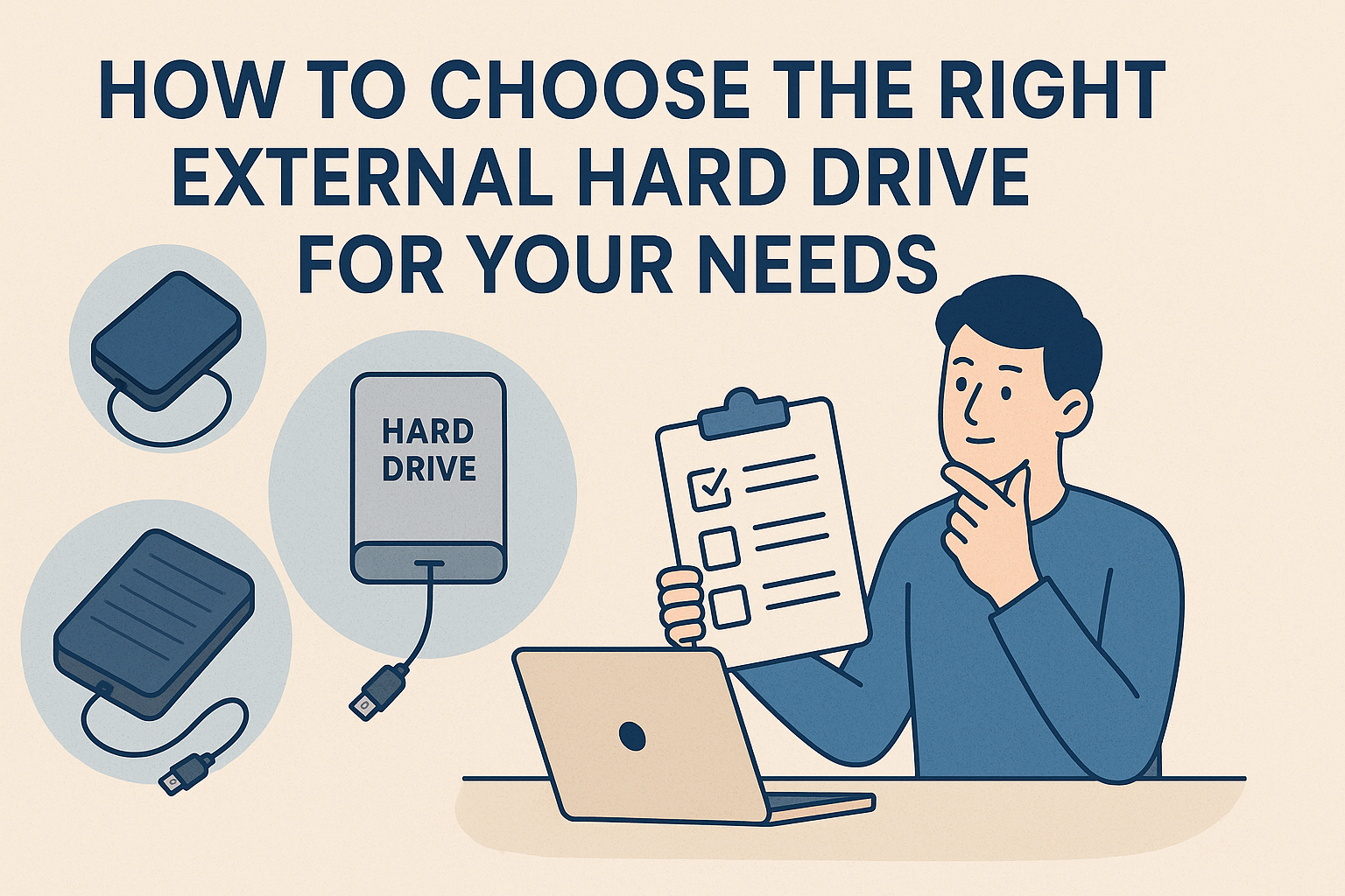 How to Choose the Right External Hard Drive for Your Needs