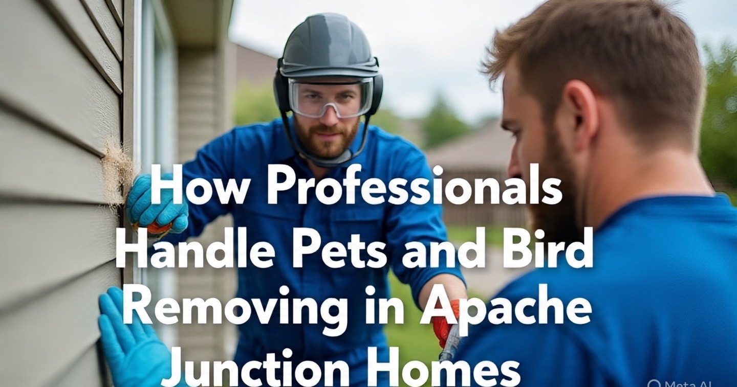 How Professionals Handle Pets and Bird Removing in Apache Junction Homes