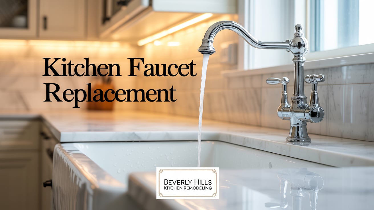 How Does Kitchen Faucet Replacement Save Water In Beverly Hills Homes?