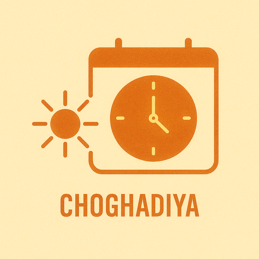 Find the Right Time with Choghadiya, Rahu Kaal & Muhurat