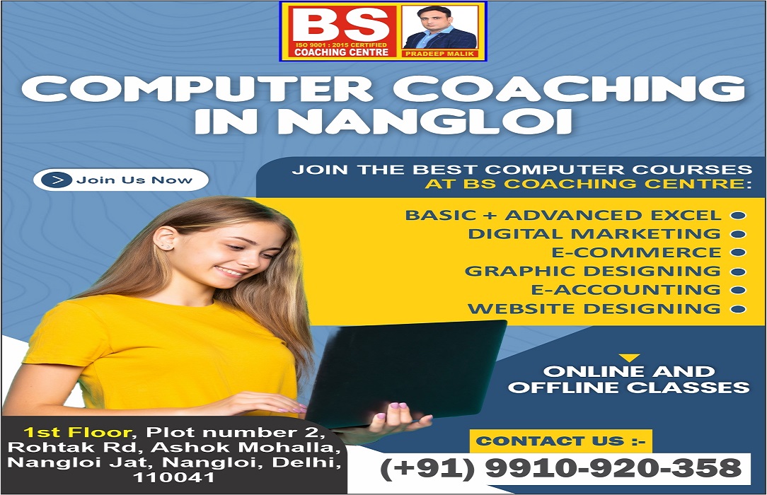 The New Standard of Computer Coaching in Nangloi: Learn, Practice, Grow