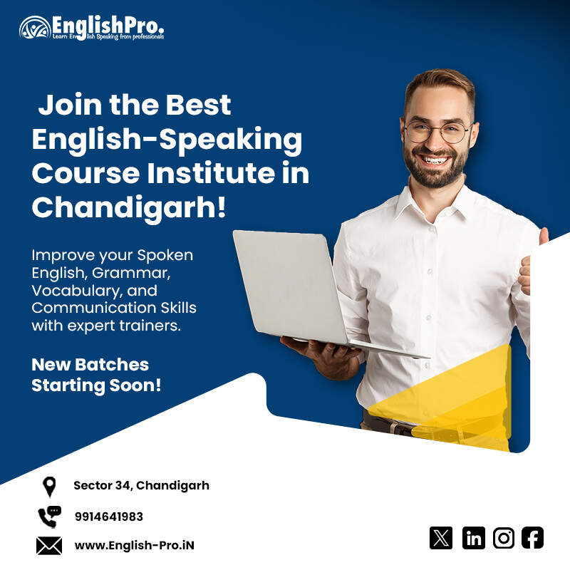 Speak English with Confidence and Build Skills in Chandigarh