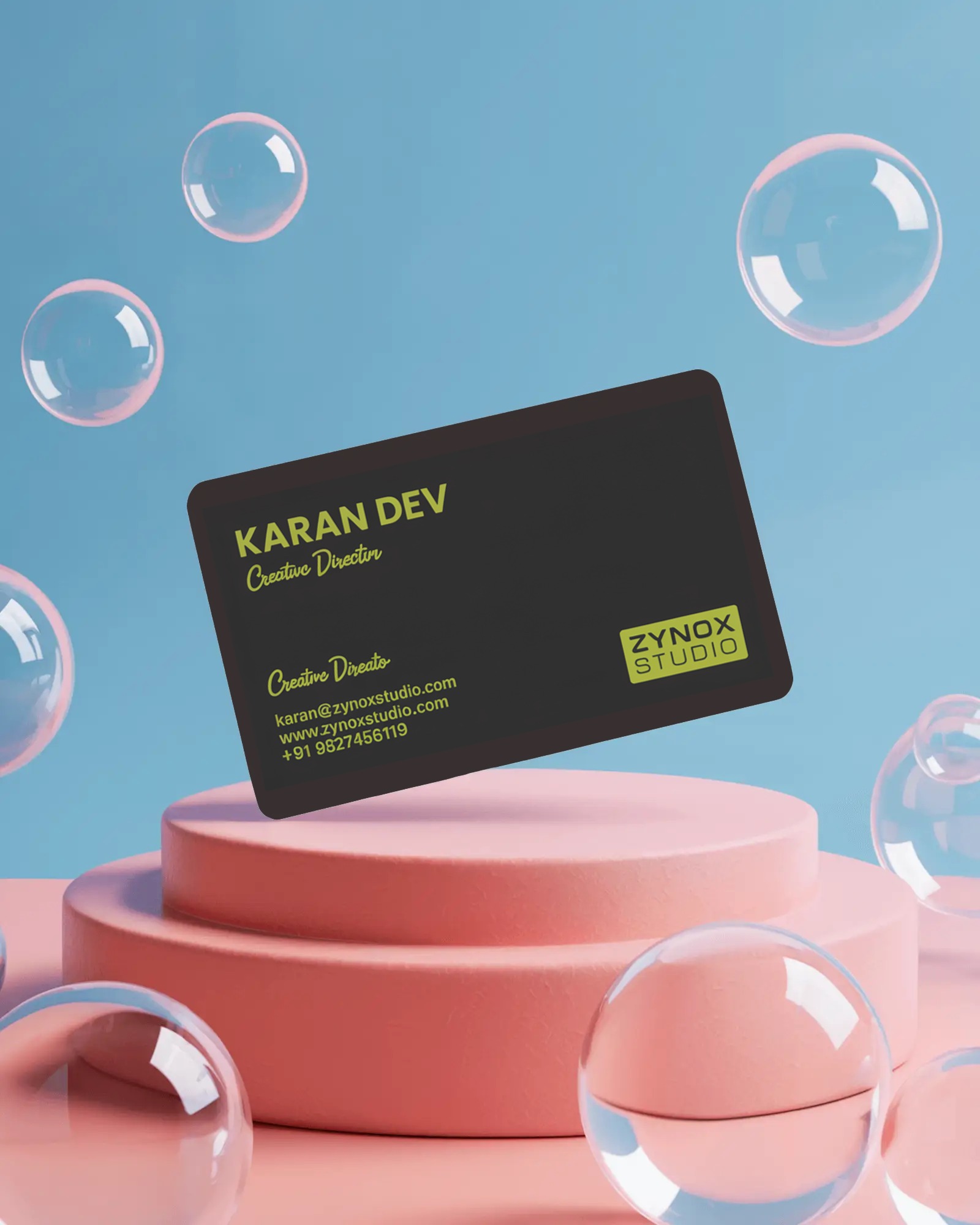How to Create Rounded Corner Business Card Mockups