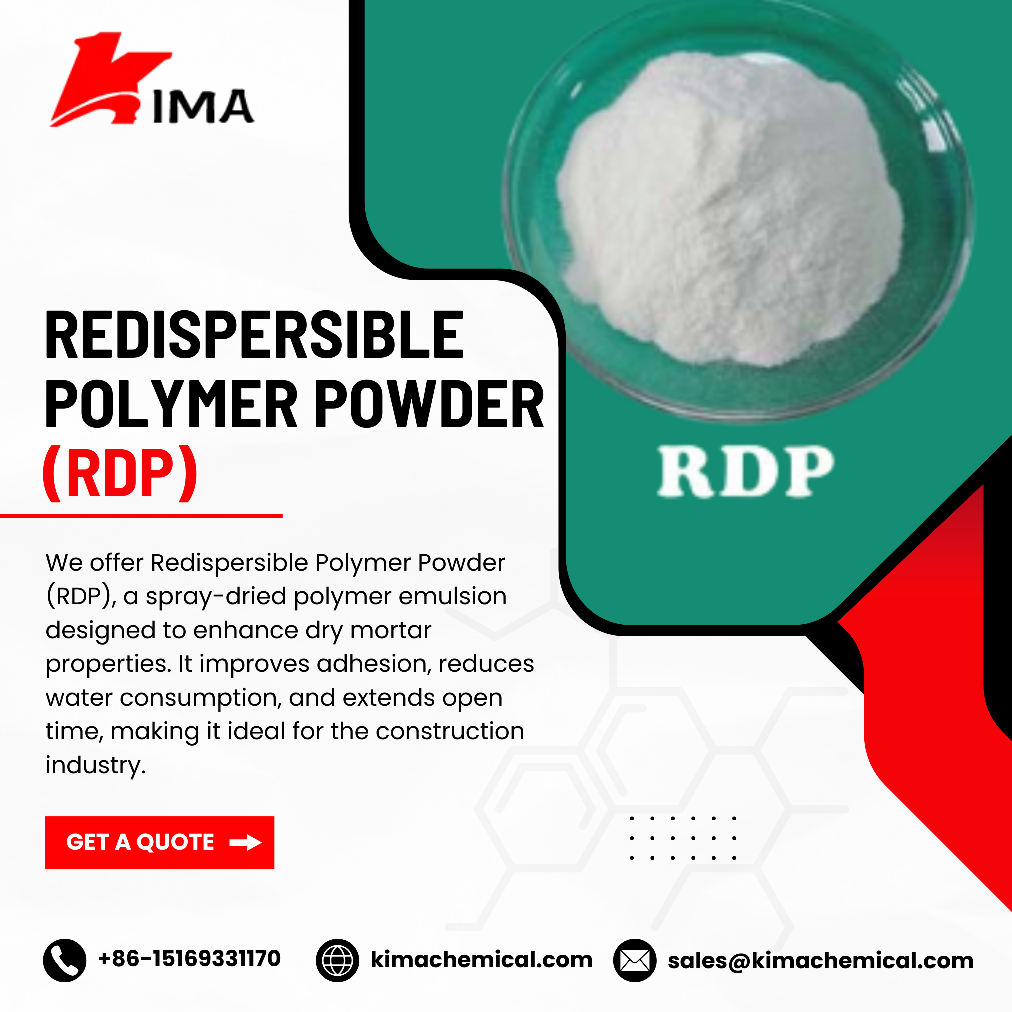 How RDP Improves Adhesion and Flexibility in Gypsum Crack Fillers