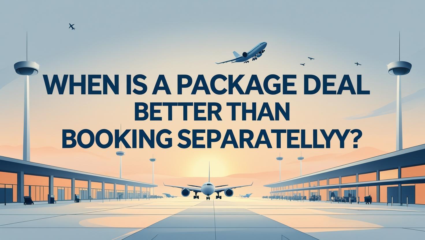 When Is a Package Deal Better Than Booking Separately?