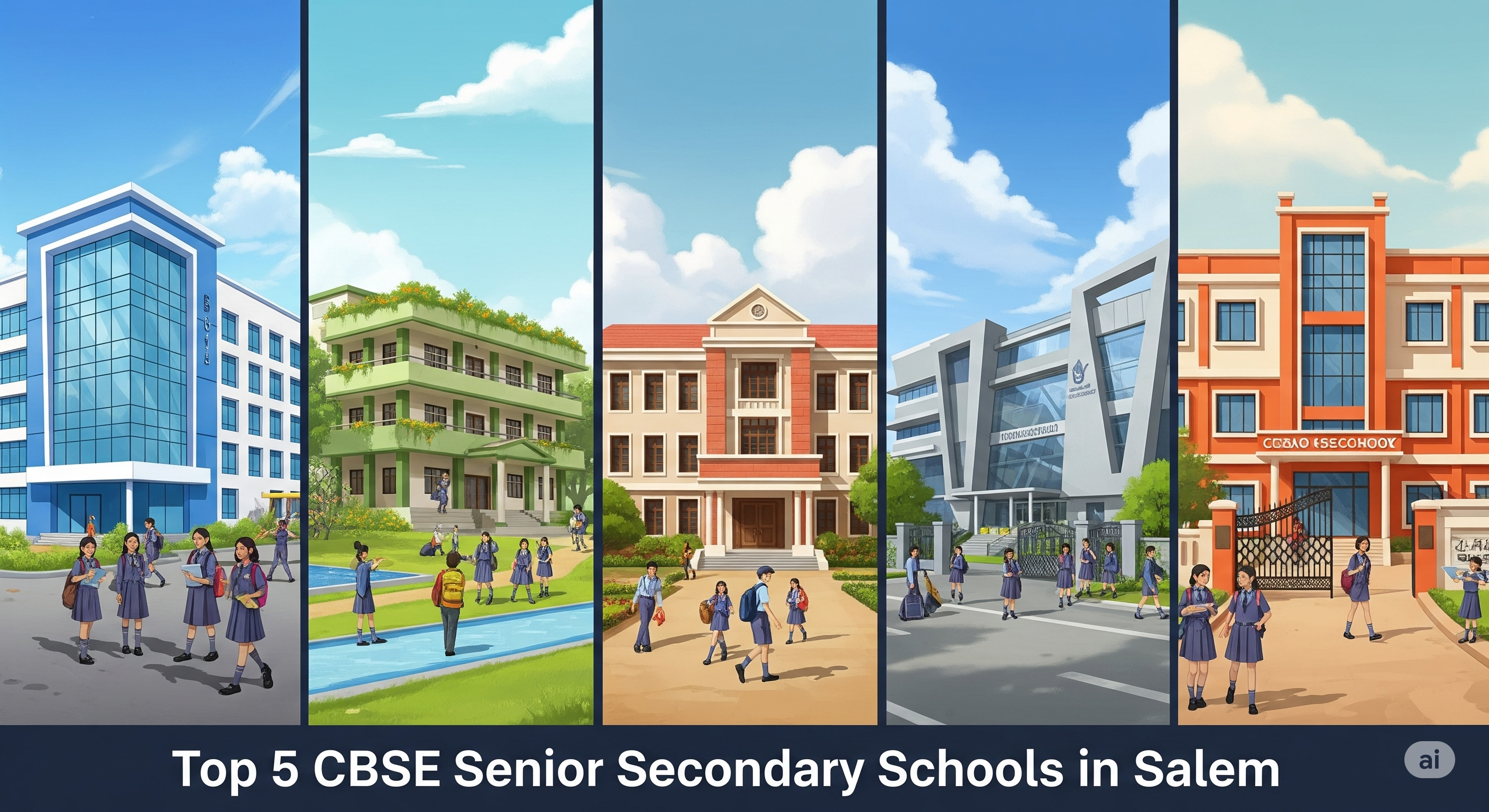 Top 5 CBSE Senior Secondary Schools in Salem