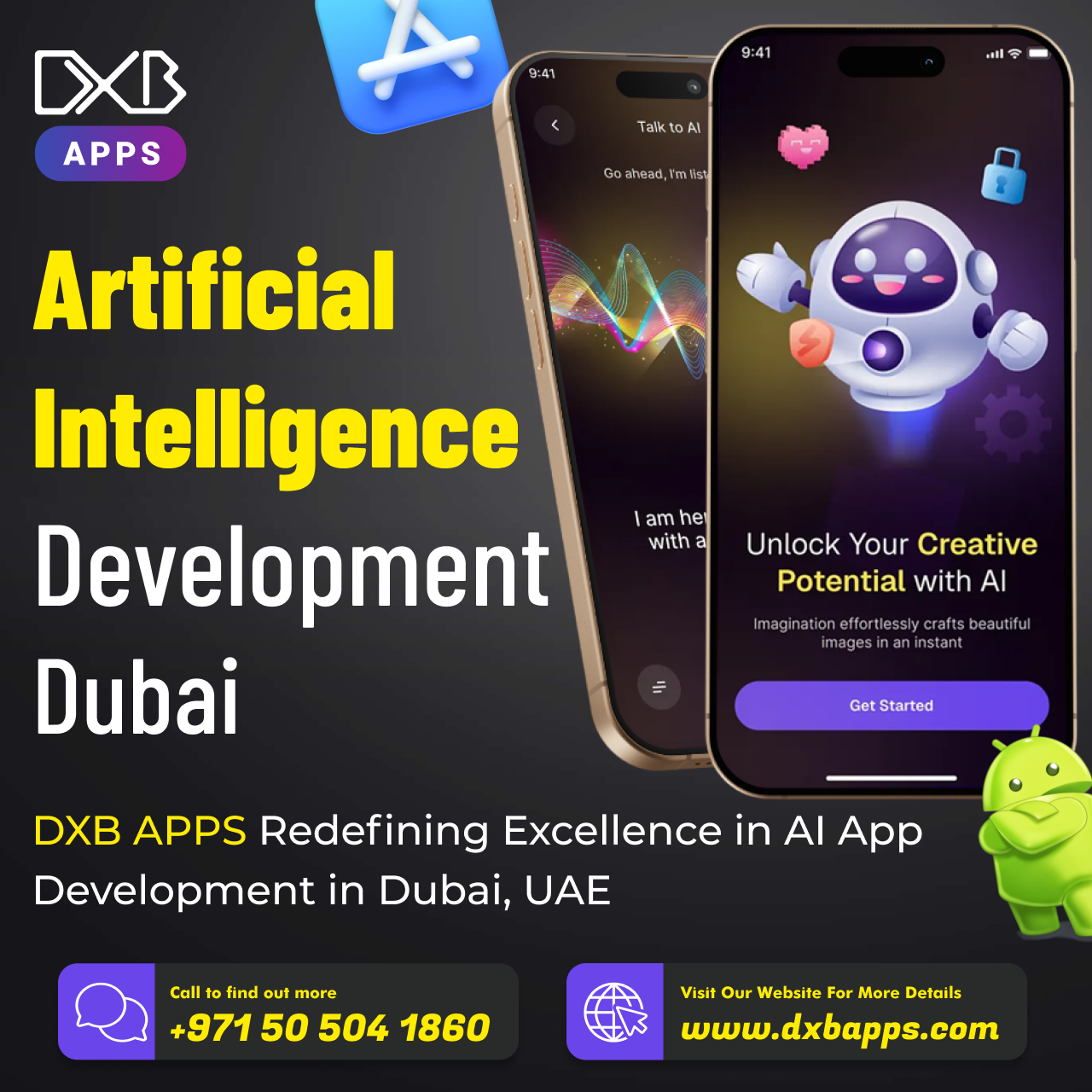 DXB APPS offering powerful mobile apps with top app development Dubai solutions