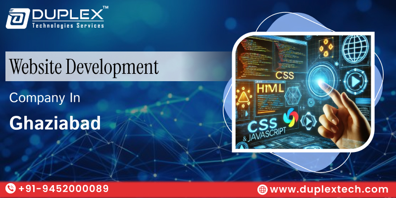 Custom Code Website Development Company in Ghaziabad- Duplex Technology