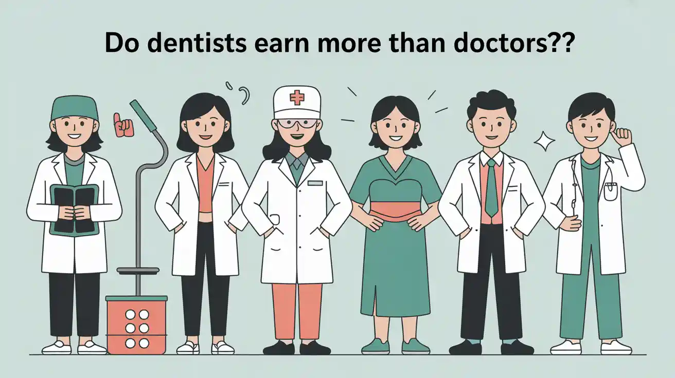 Do Dentists Earn More Than Doctors? A Global Salary Breakdown