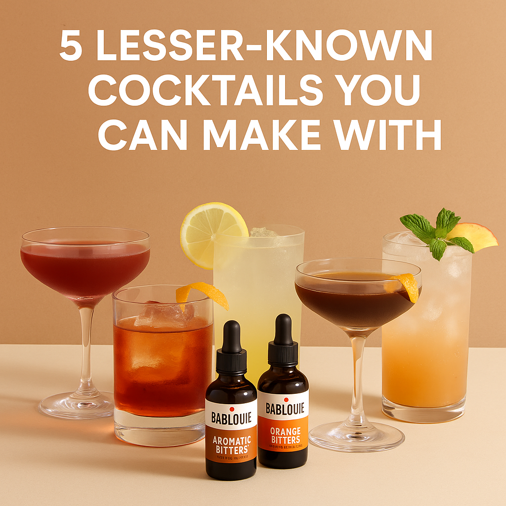 5 Lesser-Known Cocktails You Can Make with Bitters